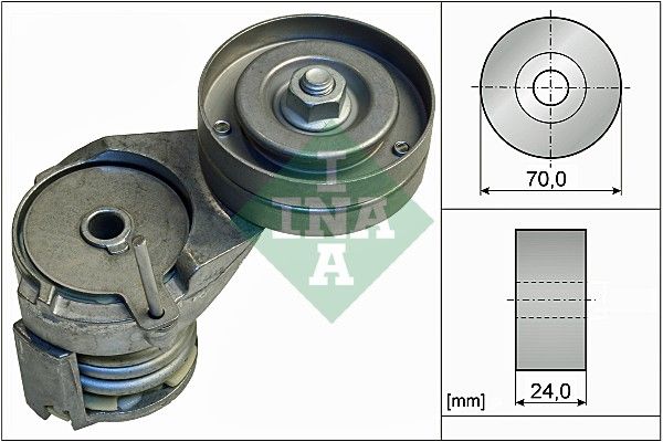 WILMINK GROUP Натяжная планка, поликлиновой ремень WG1253383